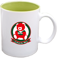 stoneware two tone mug